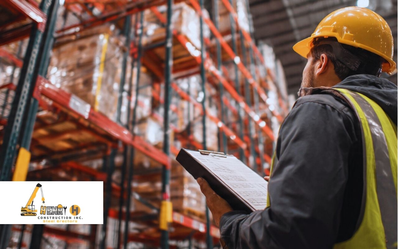 Inspection cadence example for steel beams in Plainfield distribution center steel maintenance planning