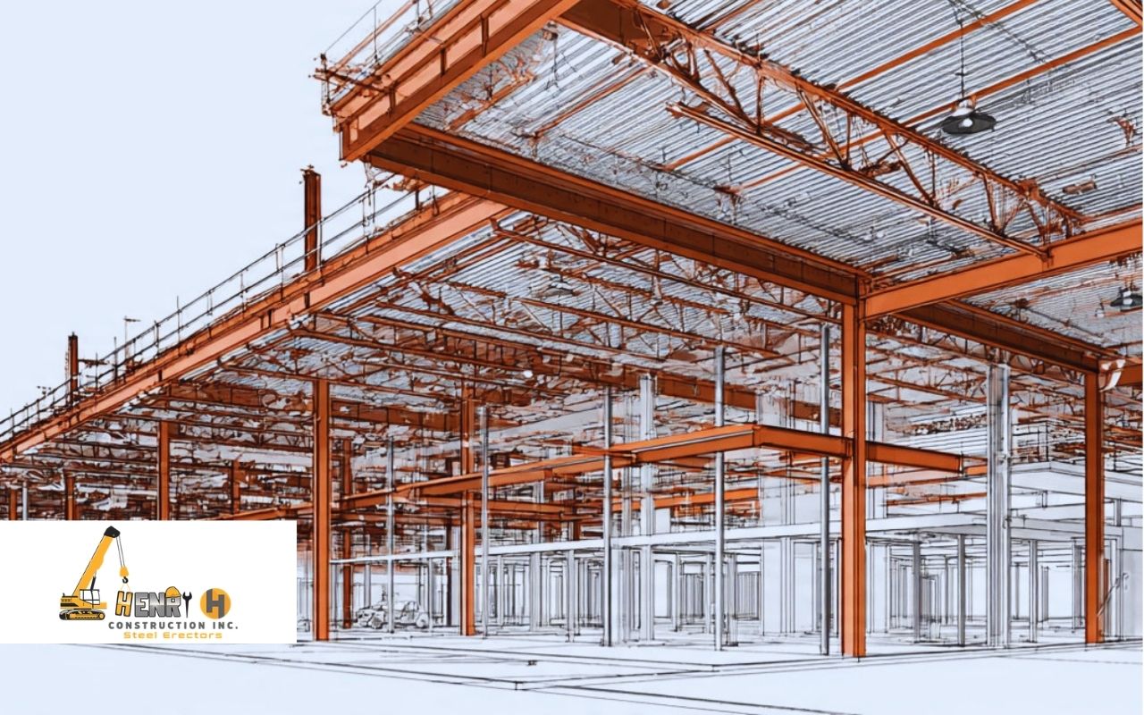 steel shop drawings in Indianapolis used for better project coordination