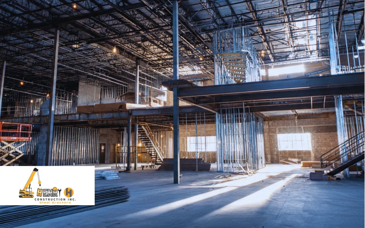final walkthrough for a structural steel punch list in Indianapolis on a commercial project