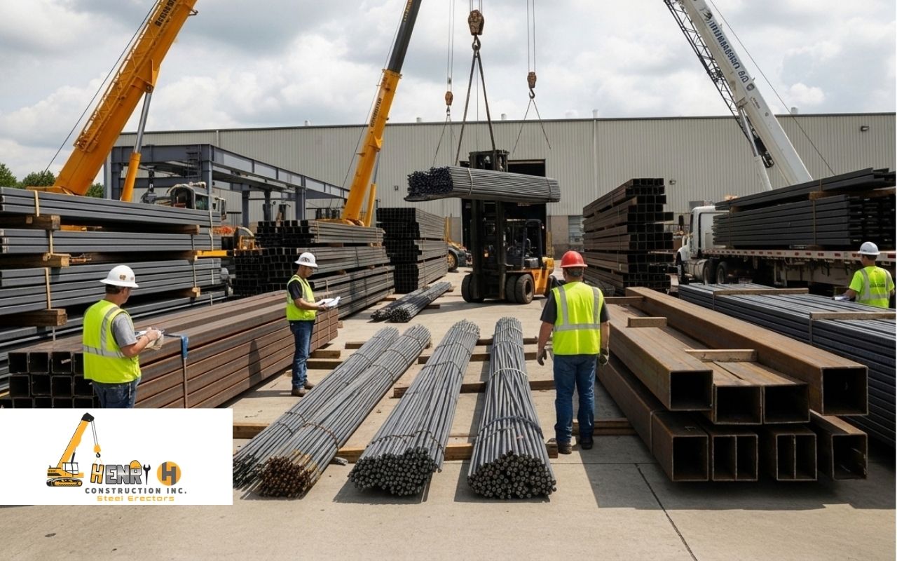steel fabrication material procurement in Indianapolis for planned project delivery