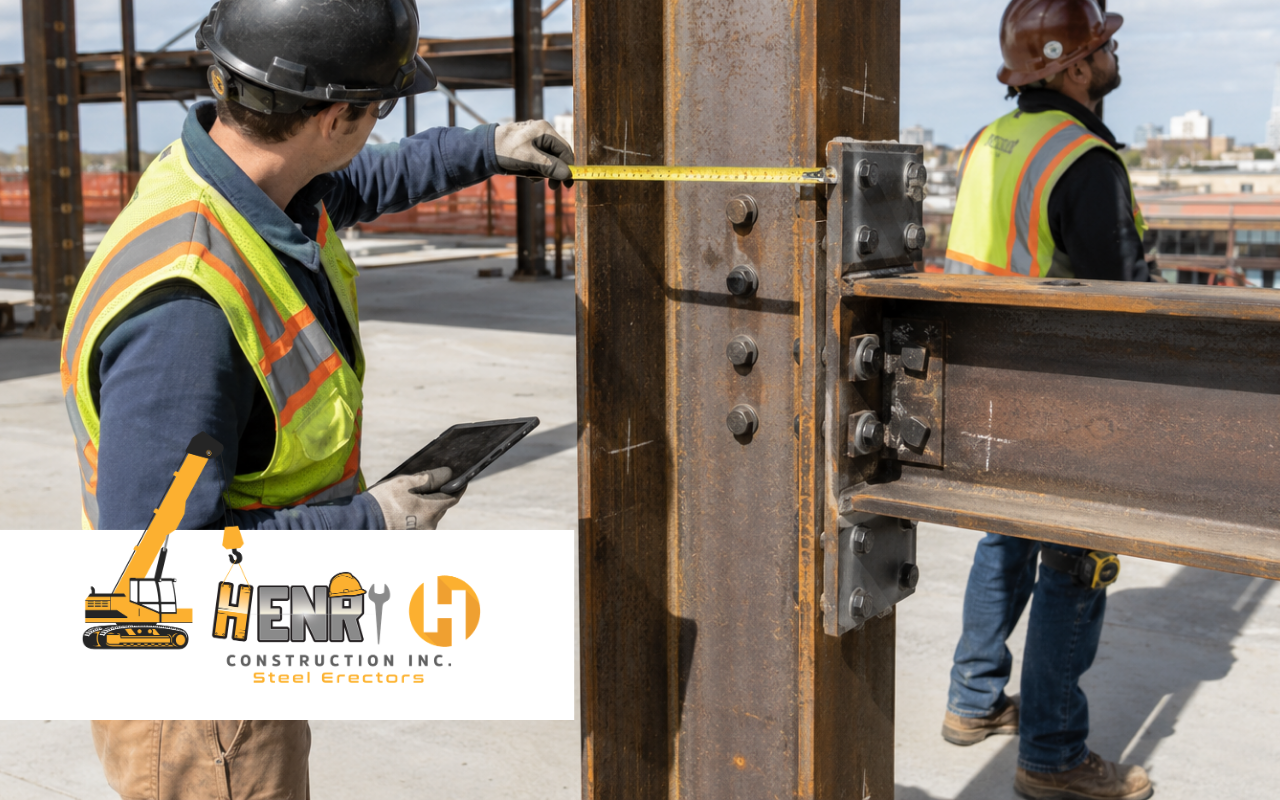 Steel fabrication tolerances explained through shop measurement checks